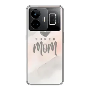 Чехол с принтом «Супер мама» для Realme GT3