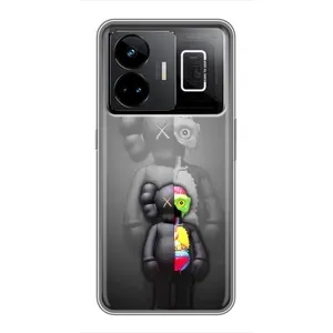 Чехол с принтом «Тело Bearbrick» для Realme GT3