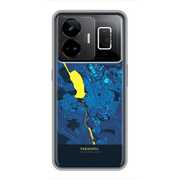 Чехол с принтом «Тернополь» для Realme GT3