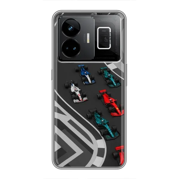 Чехол с принтом «Трасса Ф1» для Realme GT3