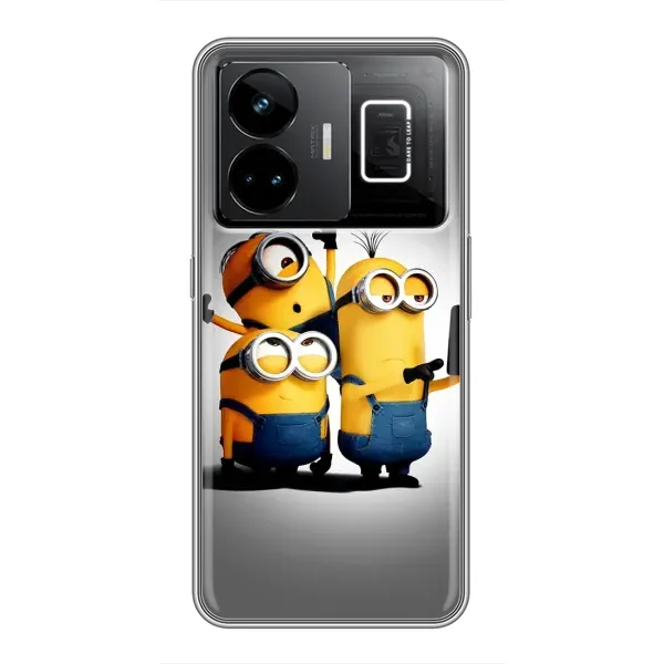 Чехол с принтом «Три миньона» для Realme GT3