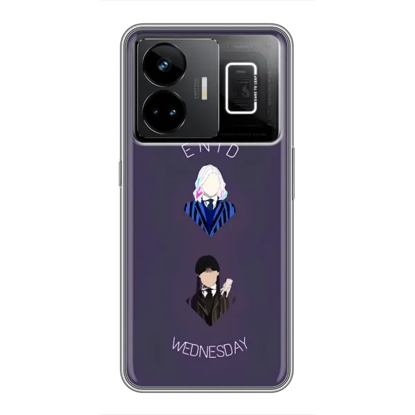 Чехол с принтом «Уэнздей и подруга» для Realme GT3