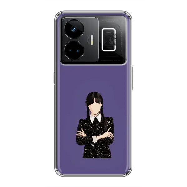 Чехол с принтом «Уэнздей в черном» для Realme GT3