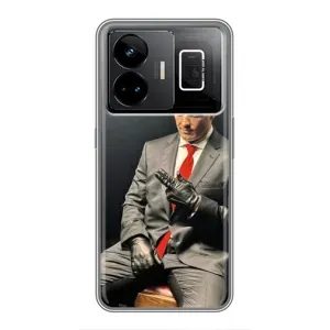 Чехол с принтом «Усик Hitman» для Realme GT3