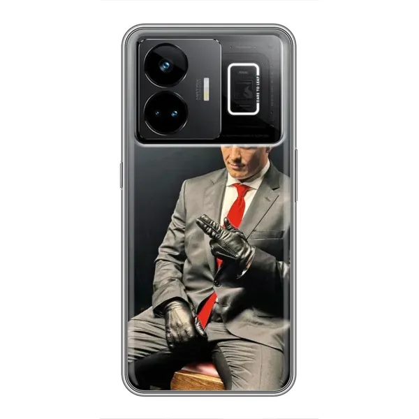 Чехол с принтом «Усик Hitman» для Realme GT3 Чехол с принтом «Усик Hitman» для Realme GT3