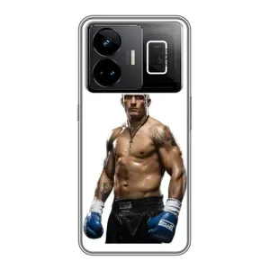 Чехол с принтом «Усик на белом» для Realme GT3