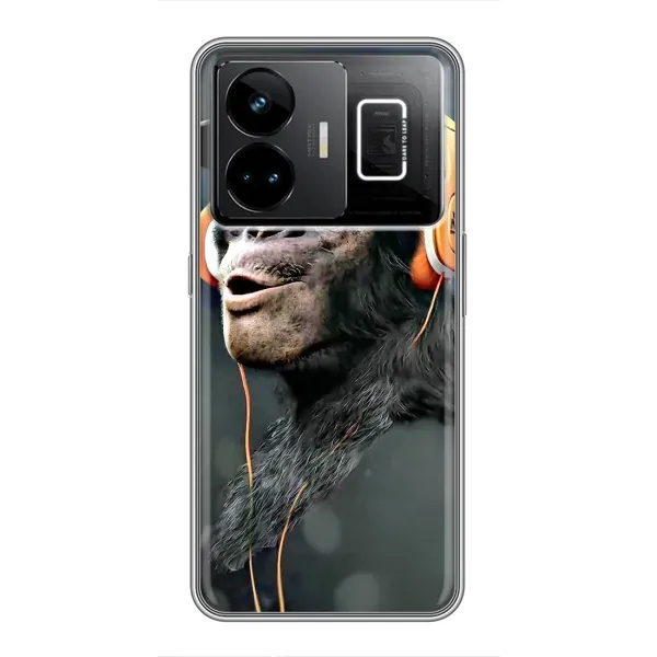 Чехол с принтом «В наушниках» для Realme GT3