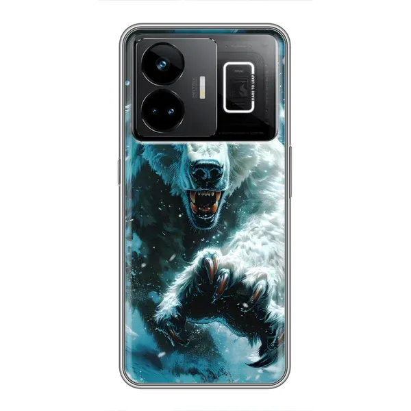Чехол с принтом «Полярный медведь» для Realme GT3