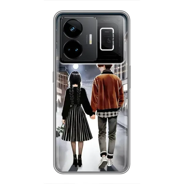 Чехол с принтом «Уэнздей и Тайлер» для Realme GT3