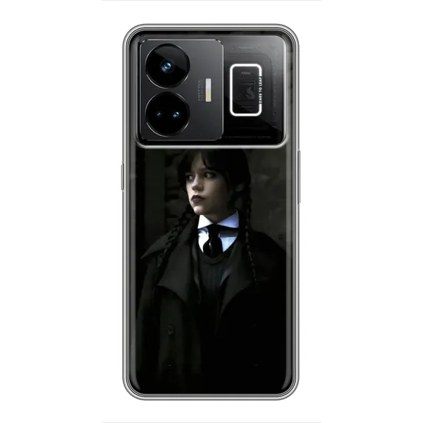 Чехол с принтом «Темный стиль Уэнздей» для Realme GT3