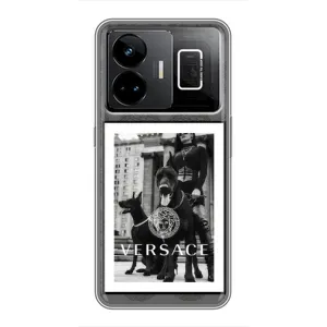 Чехлы VERSACE для Реалми ДжиТи 3 (PREMIUMPrint)