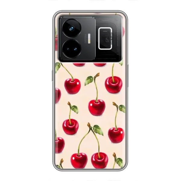 Чехол с принтом «Вишня» для Realme GT3 Чехол с принтом «Вишня» для Realme GT3