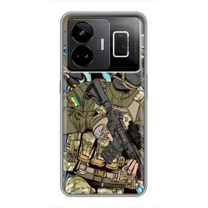 Чехлы с картинкой ЗСУ для Realme GT3 (AlphaPrint)