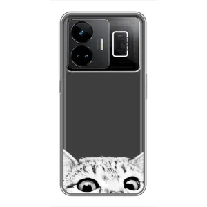 Чохол з принтом «Виглядає котик» для Realme GT3