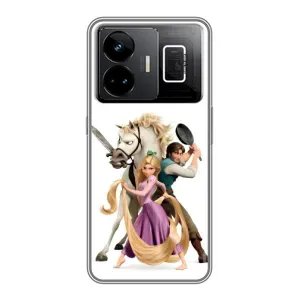 Чехол Рапунцель для Realme GT3 (Рапунцель и друзья)