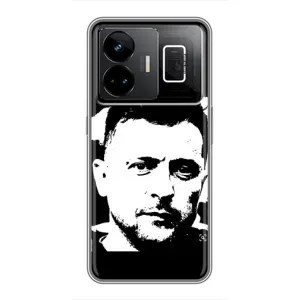 Чехол для Realme GT3 (AlphaPrint - с принтом Зеленского)