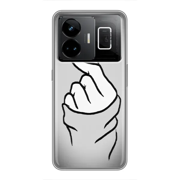 Чохол з принтом «Значок Love» для Realme GT3