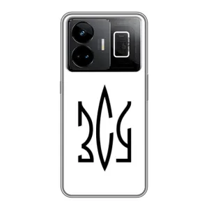 Чехлы для Realme GT3 Укр. Символика (AlphaPrint) (ЗСУ герб)