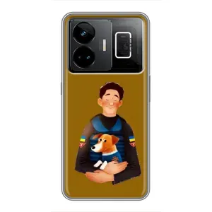 Чехлы с картинкой собаки Патрон для Realme GT3 (AlphaPrint) (ЗСУ Патрон)