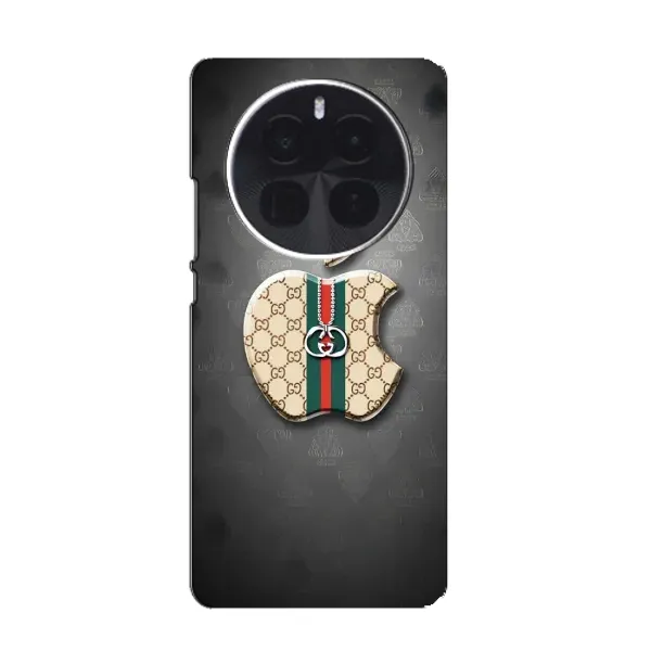 Чохол з принтом «Apple gucci» для Realme GT5 Pro Чохол з принтом «Apple gucci» для Realme GT5 Pro