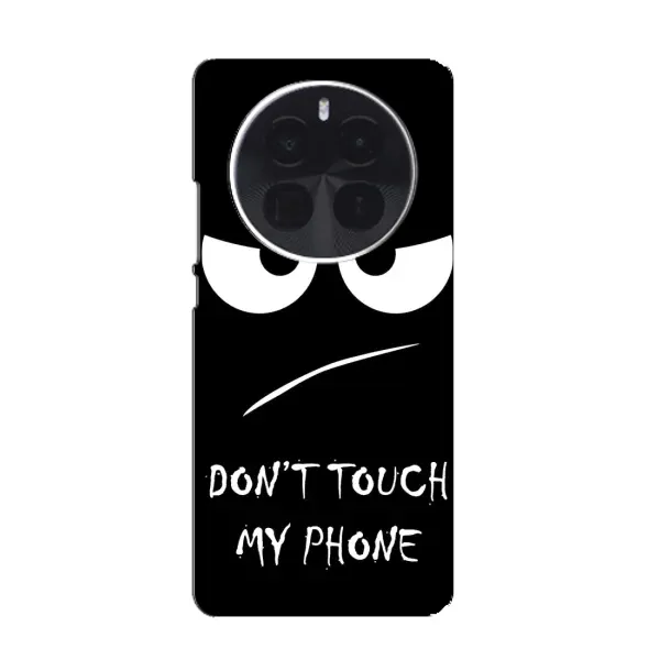 Чехол с принтом «Dont Touch» для Realme GT5 Pro Чехол с принтом «Dont Touch» для Realme GT5 Pro