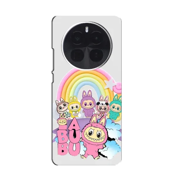 Чохол з принтом «Фон Лабубу» для Realme GT5 Pro Чохол з принтом «Фон Лабубу» для Realme GT5 Pro