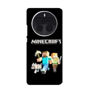 Чохол Майнкрафт на Realme GT5 Pro (AlphaPrint) Minecraft (герої Minecraft)