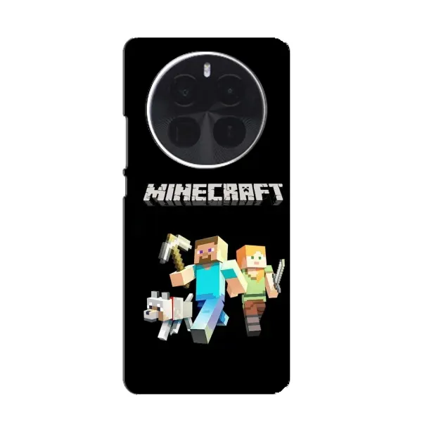 Чохол з принтом «герої Minecraft» для Realme GT5 Pro Чохол з принтом «герої Minecraft» для Realme GT5 Pro