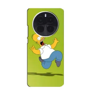 Чехол с Симпсонами для Realme GT5 Pro (VPrint) (Гомер Симпсон)