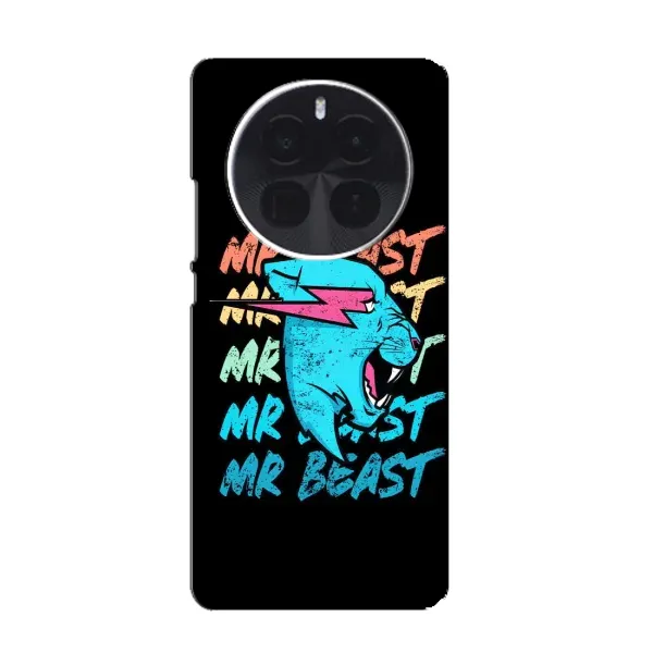 Чохол з принтом «logo Mr beast» для Realme GT5 Pro Чохол з принтом «logo Mr beast» для Realme GT5 Pro