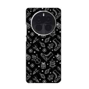 Новогодние, Праздничные Чехлы для Realme GT5 Pro - 2024 год (Новогодний фон)