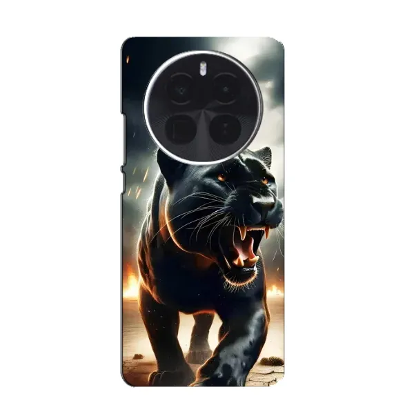 Чохол з принтом «Чорна пантера» для Realme GT5 Pro Чохол з принтом «Чорна пантера» для Realme GT5 Pro