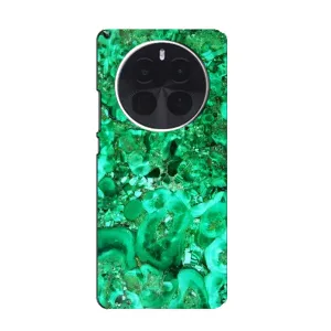 Мраморний чехол на Realme GT5 Pro (VPrint) (Салатовий Мрамор)