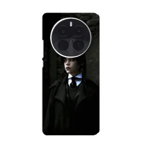Чехол с дизайном Венздей 2 на Realme GT5 Pro (Темный стиль Уэнздей)