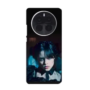 Чехлы Венсдей на Realme GT5 Pro Уэнсдей (AlphaPrint) (взгляд Уэнздей)