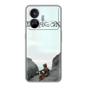 Чохол як приборкати дракона на Realme GT5 (Дракон лого)