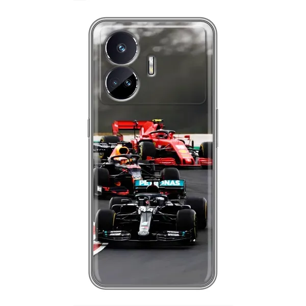 Чохол з принтом «Гонка Формула 1» для Realme GT5