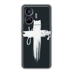 Чехол с принтом «Иисус» для Realme GT5