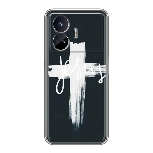 Чехол с принтом «Иисус» для Realme GT5