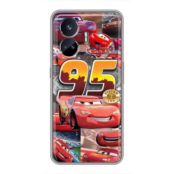 Чохол з принтом «Колаж Блискавка Маквін» для Realme GT5