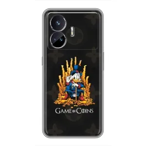 Чехлы для Realme GT5 - Скрудж МакДак Louis Vuitton (PREMIUMPrint) (Король денег)