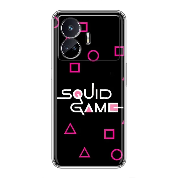 Чохол з принтом «Патерн Гра кальмара» для Realme GT5