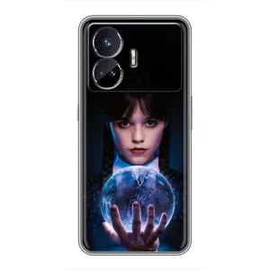 Чохол з дизайном Венздей 2 на Realme GT5 (Магічна сфера Венздей)