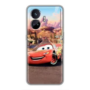 Силіконовий чохол Маквін для Realme GT5 (Радіаторний Спрінгс Маквін)