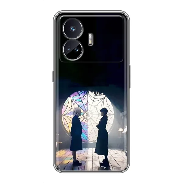 Чехол с принтом «Уэнздей и Инид» для Realme GT5