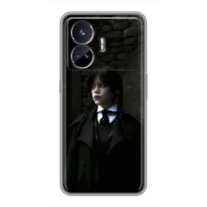 Чохол з дизайном Венздей 2 на Realme GT5 (Темний стиль Венздей)