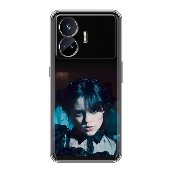 Чехол с принтом «взгляд Уэнздей» для Realme GT5