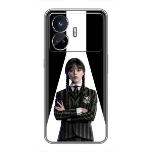 Чохли Венсдей на Realme GT5 Уенсдей (AlphaPrint) (W-Wednesday)