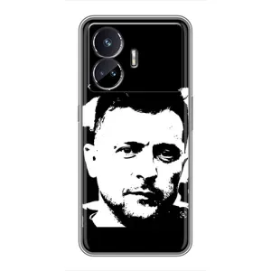 Чехол для Realme GT5 (AlphaPrint - с принтом Зеленского)