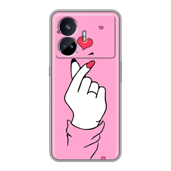 Чехол с принтом «Знак Love» для Realme GT5 Чехол с принтом «Знак Love» для Realme GT5